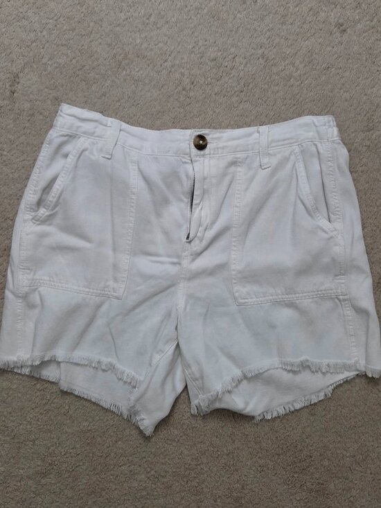 aerie Pants - Aerie White Utility Shorts